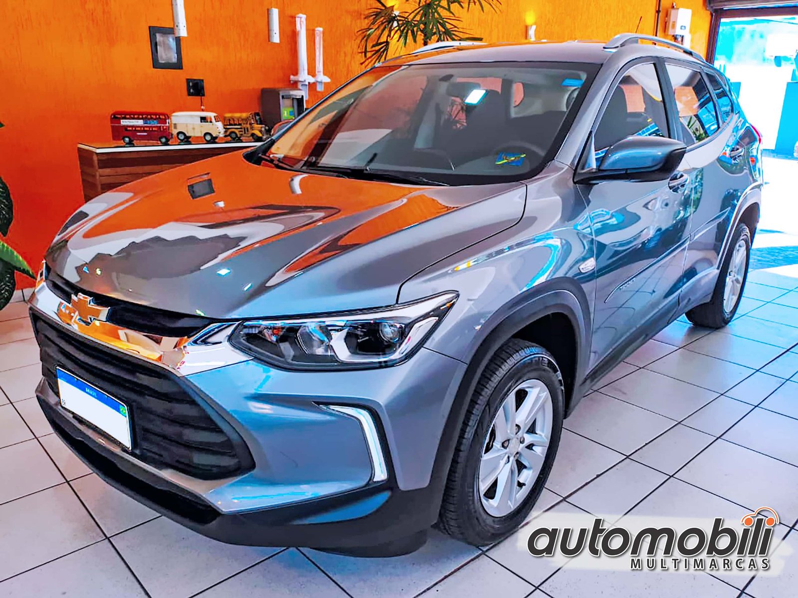 Tracker LT Turbo 2021 Cinza 01 2026-01-10