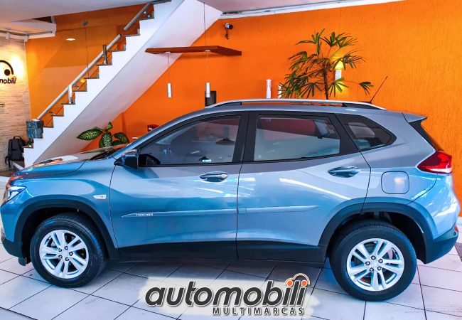 Tracker LT Turbo 2021 Cinza 07 2026-01-10